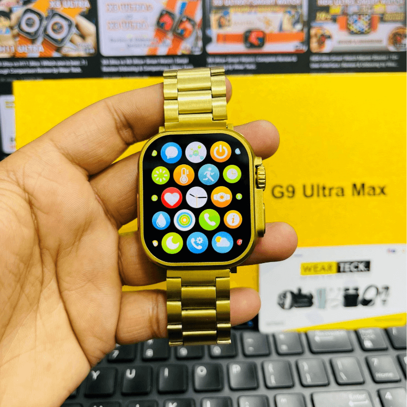 G9 Ultra Max Smart Watch with 1.92" Display, IP67 Water Resistant